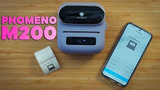 Phomeno M220 Label Printer | Unboxing and Testing