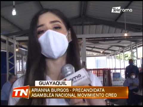 Aspirantes a la asamblea por CREO inscribieron su precandidatura