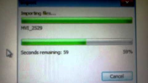 Importing .AVI files for Windows Movie Maker