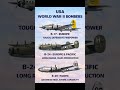 WW2 Bombers of United States🇺🇸✈️B-17, B-24, B-29 Explained #WW2 #fighterjet #airforce #comparison