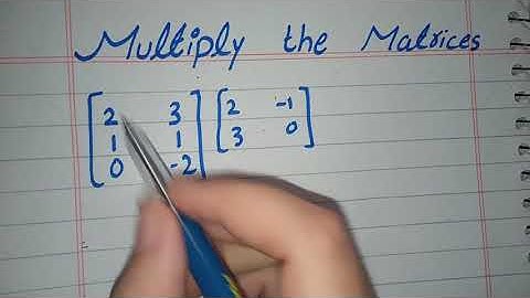Multiply Matrices in Urdu, Multiply Matrices in Hindi