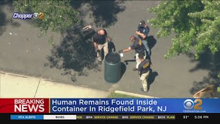 Human Remains Found Inside Container In Ridgefield Park