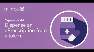 Dispense an eScript from a token in Minfos