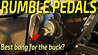 Famous DIY Rumble Pedals On the Cheap! How I Added Force Feedback to My Sim Racing Pedals Profile
