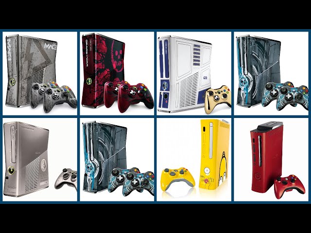 Every Xbox 360 Model Ever (Including Limited Editions) 