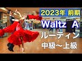 【2023前期】Waltz Aルーティン・中〜上級【社交ダンス】【のりみちch】