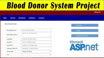 Coder Baba | Blood Donor  PROJECT IN ASP.NET