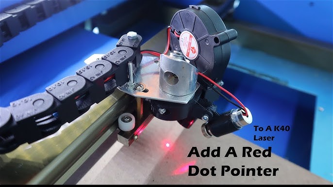 Simple Adjustable Bed For K40 Laser Engraver 