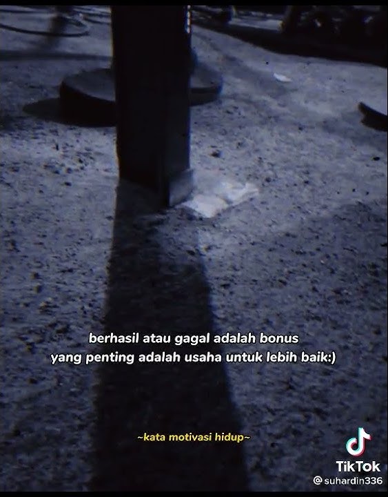 Yang Penting Sudah Berusaha | Kata-kata Motivasi from TikTok