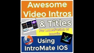 Create Intros & Titles Glitch Title Effect! w/IntroMate +