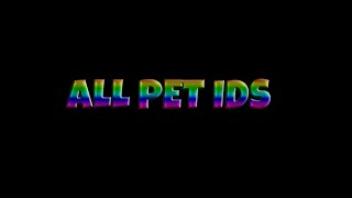 All Pet Simulator Z Pet IDs | Pet Simulator Z