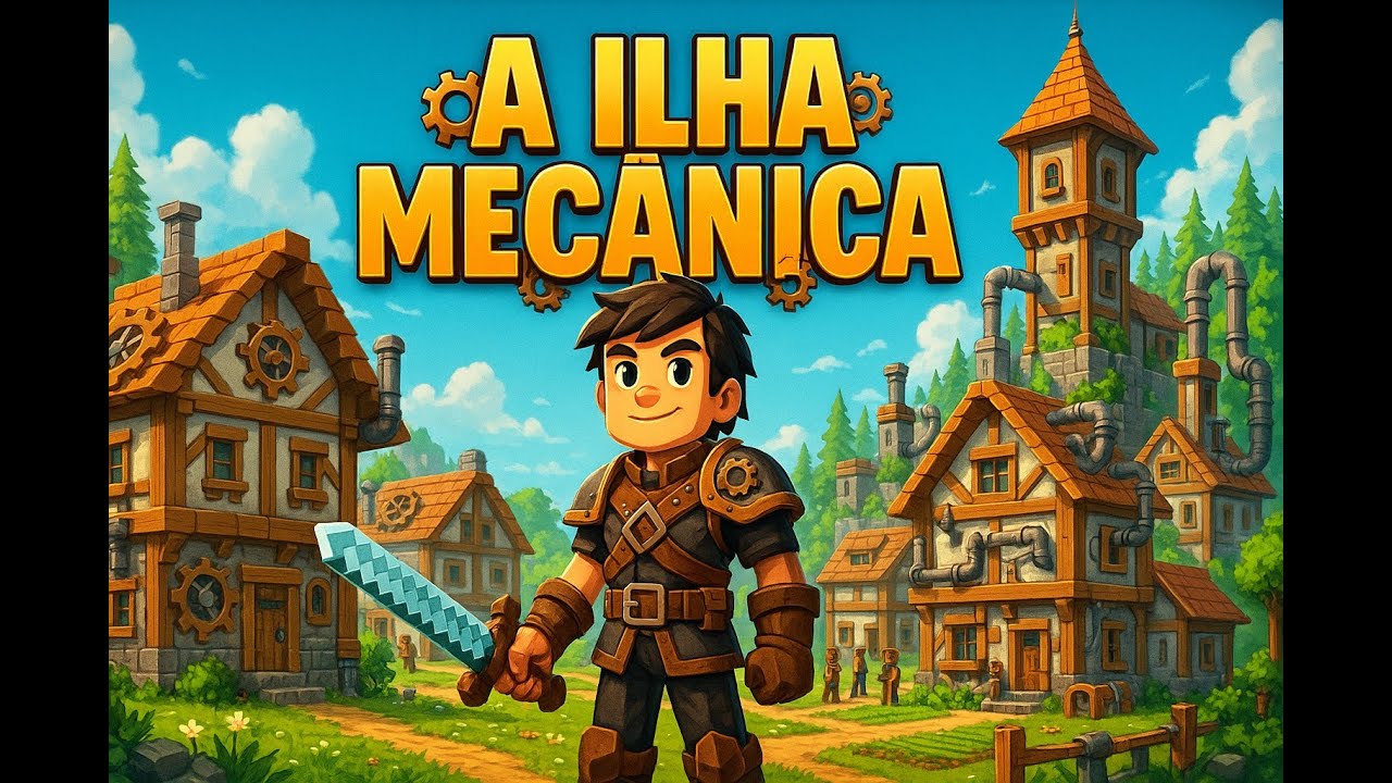 ⚙️ A ILHA MECÂNICA EP6 - A Fábrica Começa a Funcionar! | - Vault Hunters