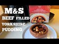 Yellow Sticker M&amp;S BEEF FILLED YORKSHIRE PUDDING Food Review