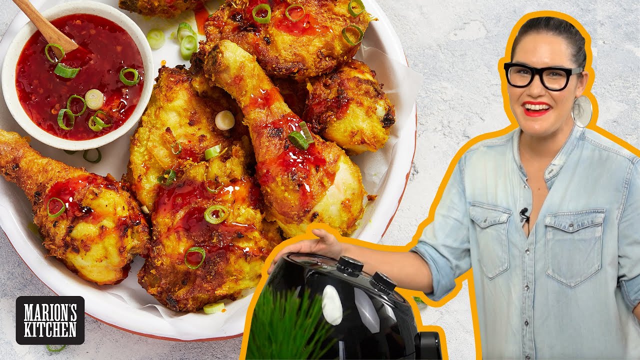 I just bought an AIR FRYER & made MALAYSIAN 'FRIED' CHICKEN 🍗 Marion