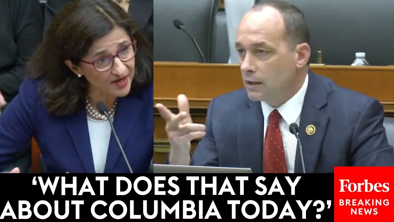 Bob Good Does Not Let Up Grilling Columbia University President About Antisemitism On Campus