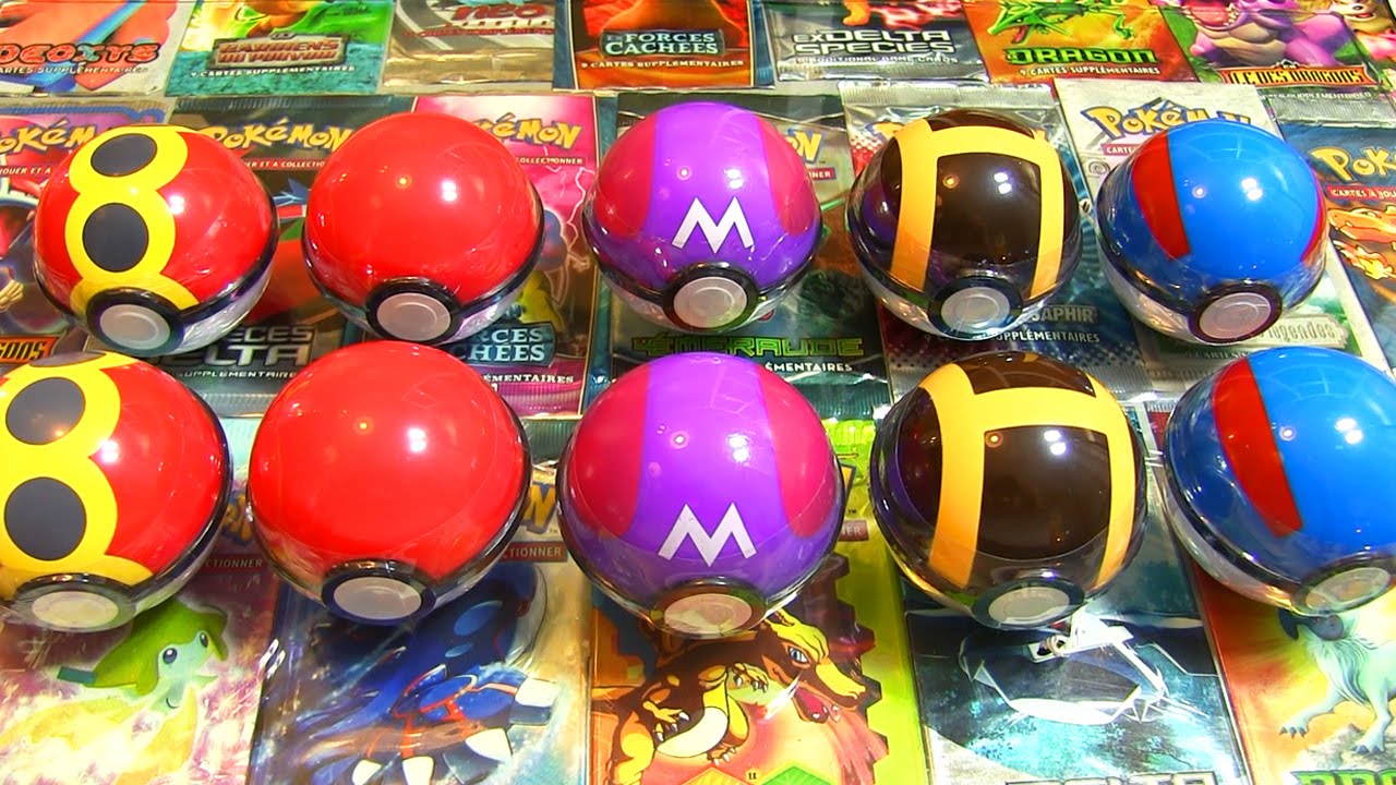Ouverture de 10 POKEBALL POKEMON XY & Z ! Simplement EPIC ! - YouTube