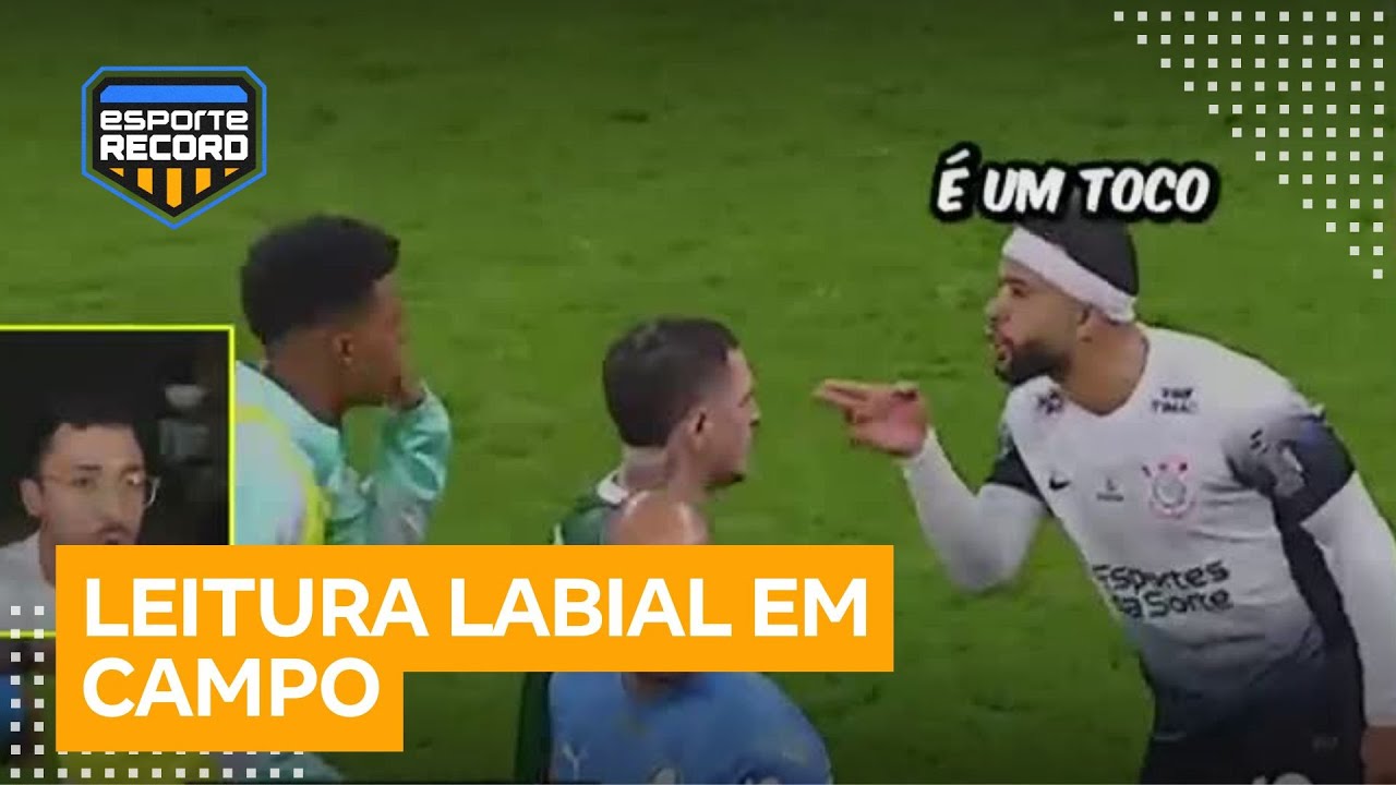 Leitura labial mostra as conversas dentro de campo na final do Paulistão