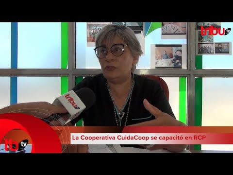 Gabriela Novillo (Cooperativa Cuidacoop): La Cooperativa CuidaCoop se capacitó en RCP.