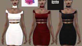 A LOOK AT DRESS  GOWN CC