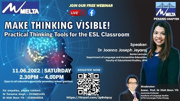 MAKE THINKING VISIBLE! Practical Thinking Tools for the ESL Classroom