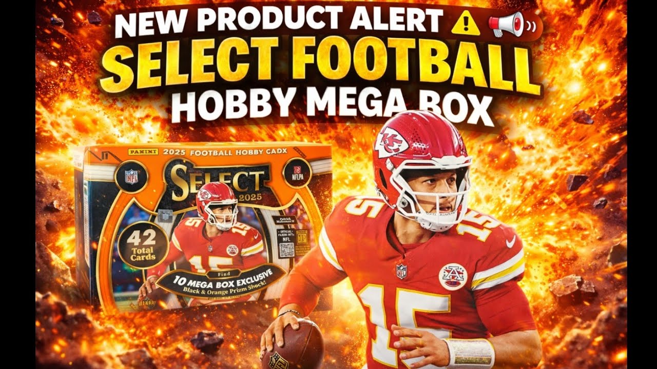 NEW PRODUCT ALERT ⚠️ 📢  HOBBY SELECT FOOTBALL MEGA BOX. 