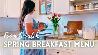 Simple Scratch Made Spring Breakfast Ideas