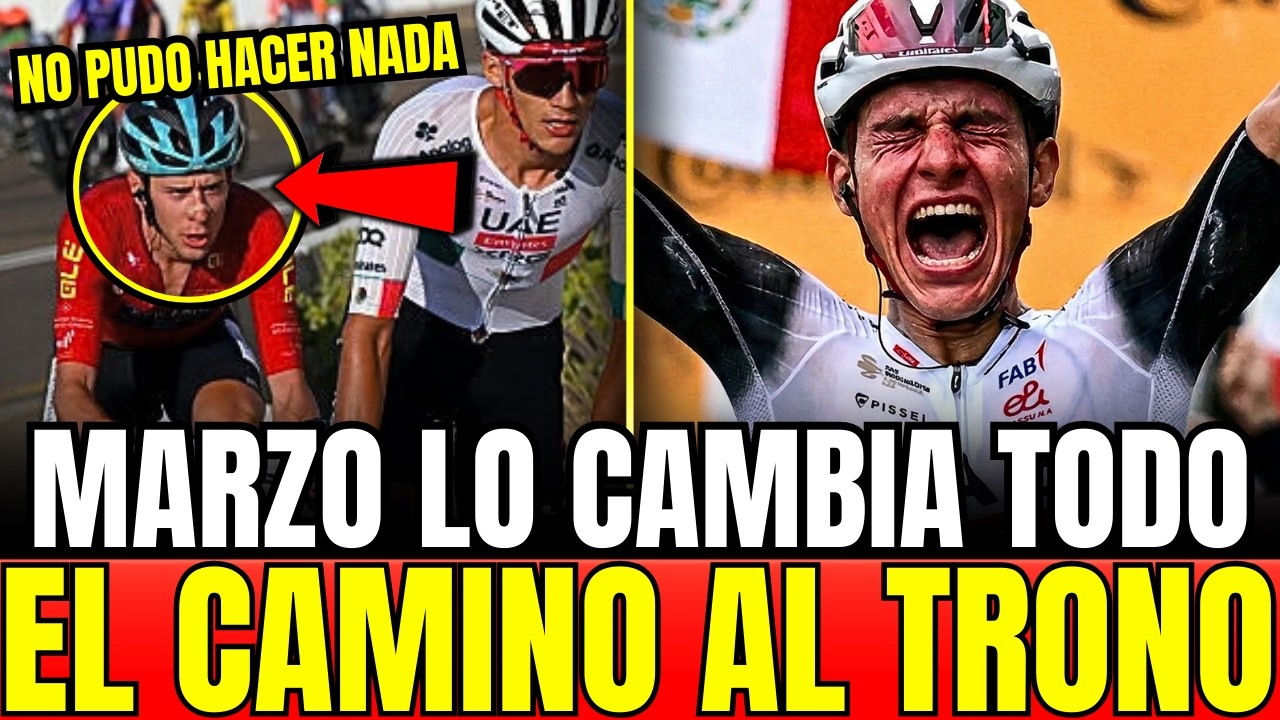 ¡ISAAC DEL TORO SE JUEGA SU FUTURO! STRADE, TIRRENO Y SANREMO EN 21 DÍAS