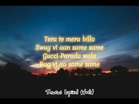 Same Same Song (Lyrics) || Singga Song || Latest Punjabi Song #samesamesong #singgasong