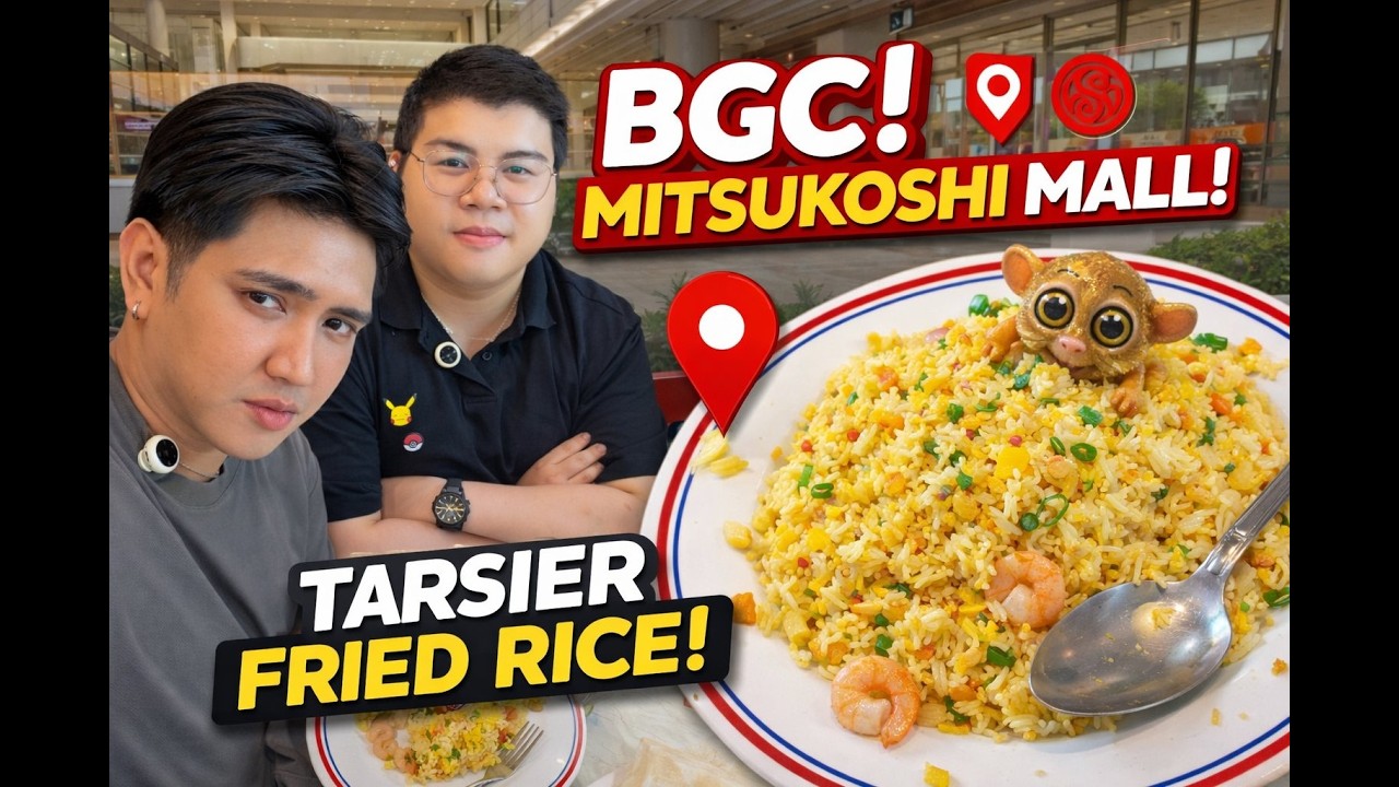 BGC Food Challenge Gone Wrong! Mitsukoshi Mall + TFF #BGC #food #Philippines