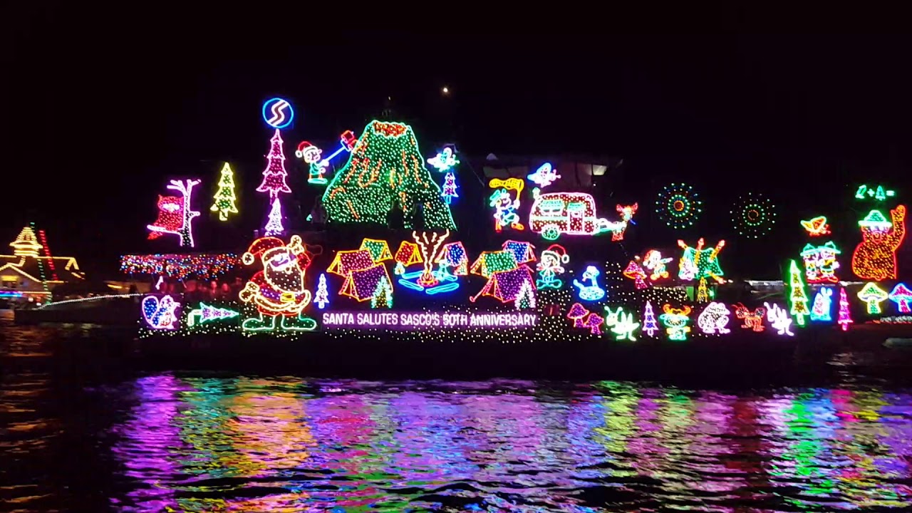 Newport Beach Christmas Light Boat Parade Shelly Lighting