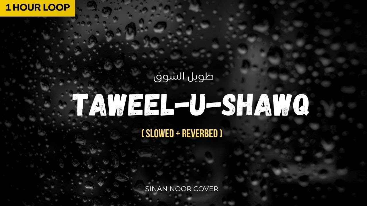 *1 HOUR LOOPED* Peaceful NASHEED Taweel Al Shawq ( slowed+reverbed ) - Sinan Noor version *1 HOUR LOOPED* Peaceful NASHEED Taweel Al Shawq ( slowed+reverbed ) - Sinan Noor version