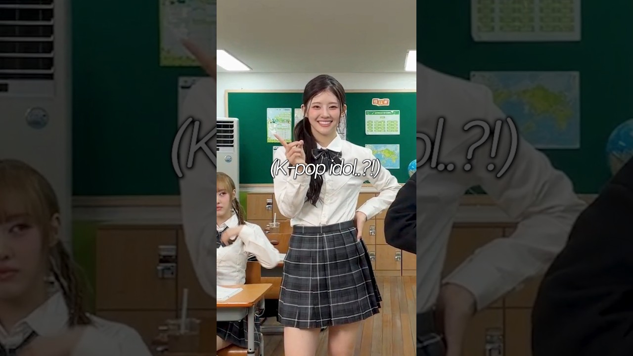 A K-pop idol suddenly showed up during the dance