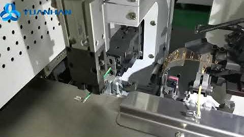 Cable Heat-shrink Tubing Inserting and Terminal Crimping Machine