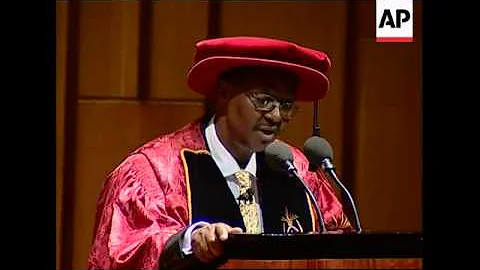 Former Haiti President Aristide awarded degree