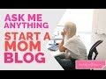 Ask me anything about blogging! Live Q&amp;A #9