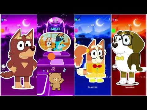 Bluey Bingo - Bluey Bingo Exe Team.Who is Better?