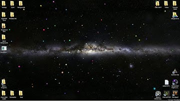 Stars Background with OpenGL and C++