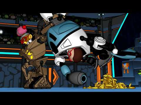 Ready2Robot | Batalla De Robots Con Slime | Episodio 2: Wedgie Vs. Bananas