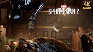 VENOM STEALTH MISSION 😈 Kraven Base Infiltration | Marvel Spider-Man 2