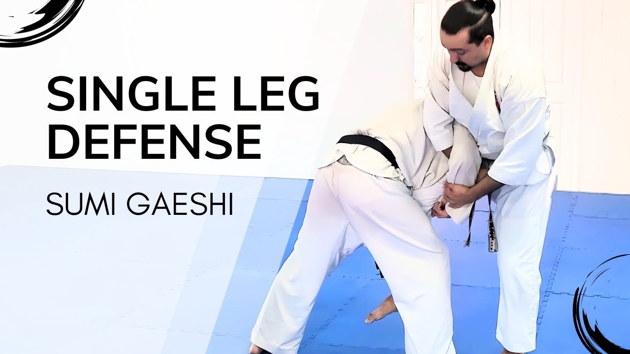 Single Leg Defense Sumi Gaeshi (Gyaku Ude Garami) || Jujutsu & Judo ...