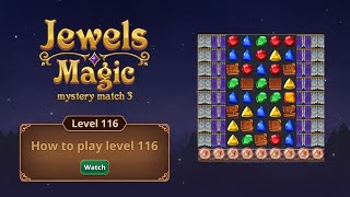 #116 Jewels Magic Mystery Match3 screenshot 3