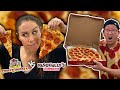 Trying Chuck E Cheese's FAKE PIZZA 🍕on Grubhub Pasqually's