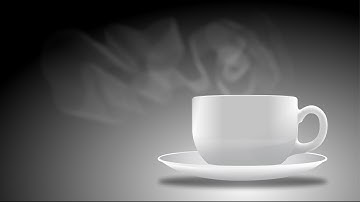Creating realistic coffee cup - smoke effect - CorelDRAW X7 - G Graphics
