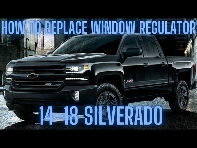 Fit Chevy Silverado 1500 14-18 GMC Front Left Power Window