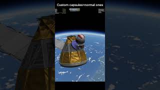 When Your Custom KSP Capsule Doesn't Need a Parachute
