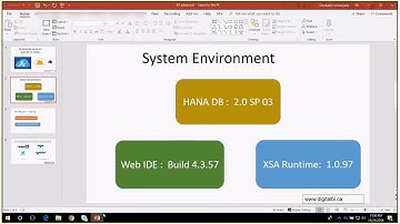 Web IDE for HANA 2.0 SP 03 new features