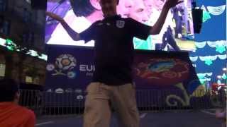 German anthem, supporter team and funny england fan