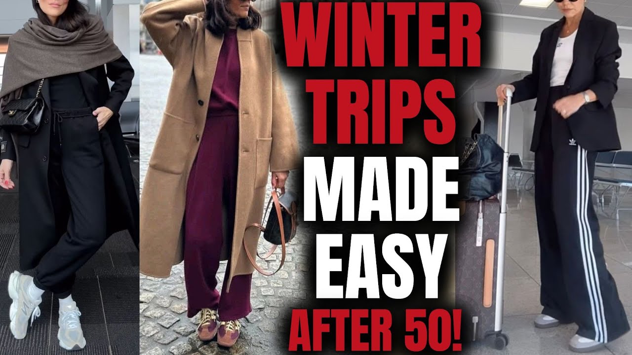 Лучшие советы по зимним путешествиям для женщин старше 50 лет | Оставайтесь в тепле, стильно и бе...