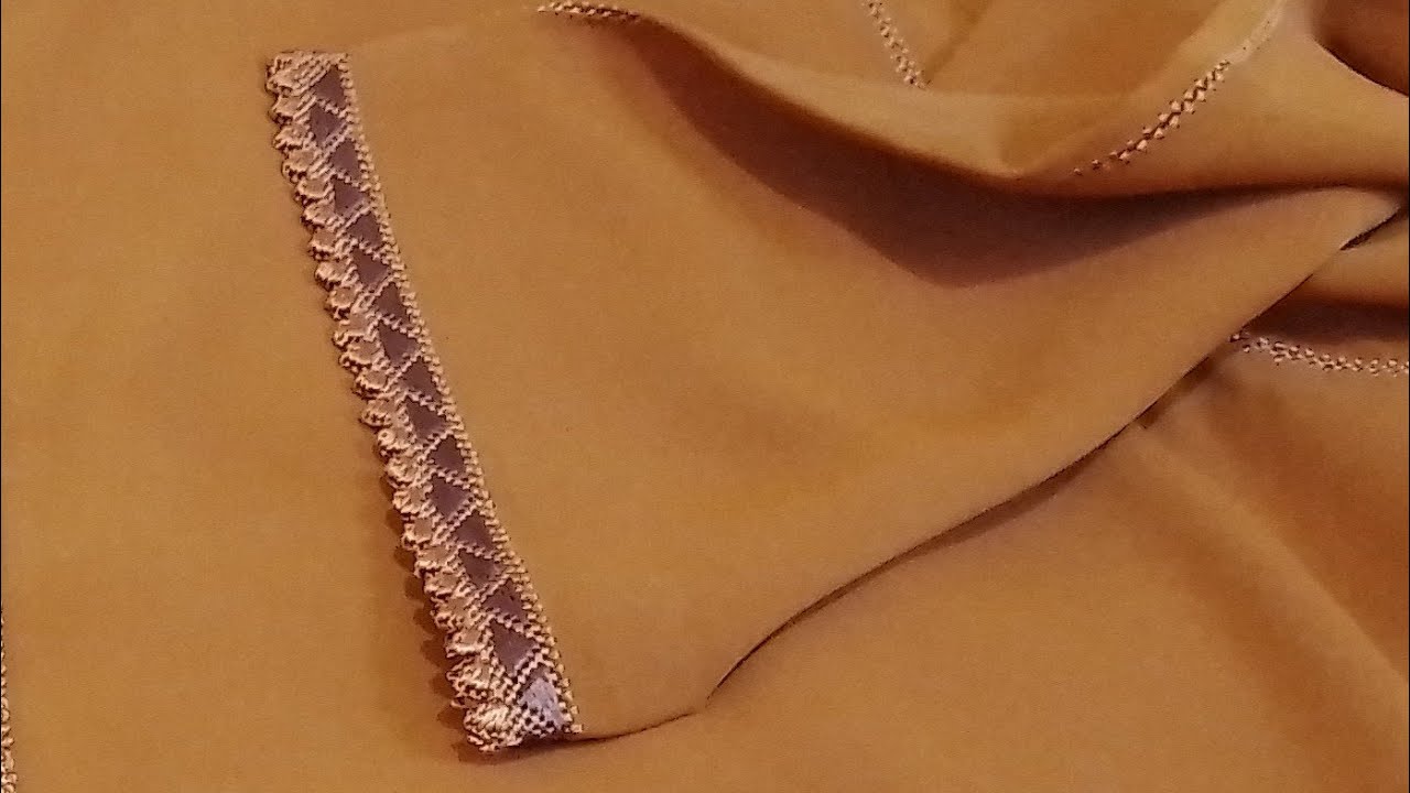 كفاش تعلمي الرندة حصيرة فراس الكم مع الطريقةالصحيحةو الطرز   و الضريص