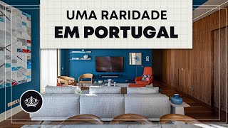 Apartamento em PORTUGAL com design EUROPEU e um toque BRASILEIRO